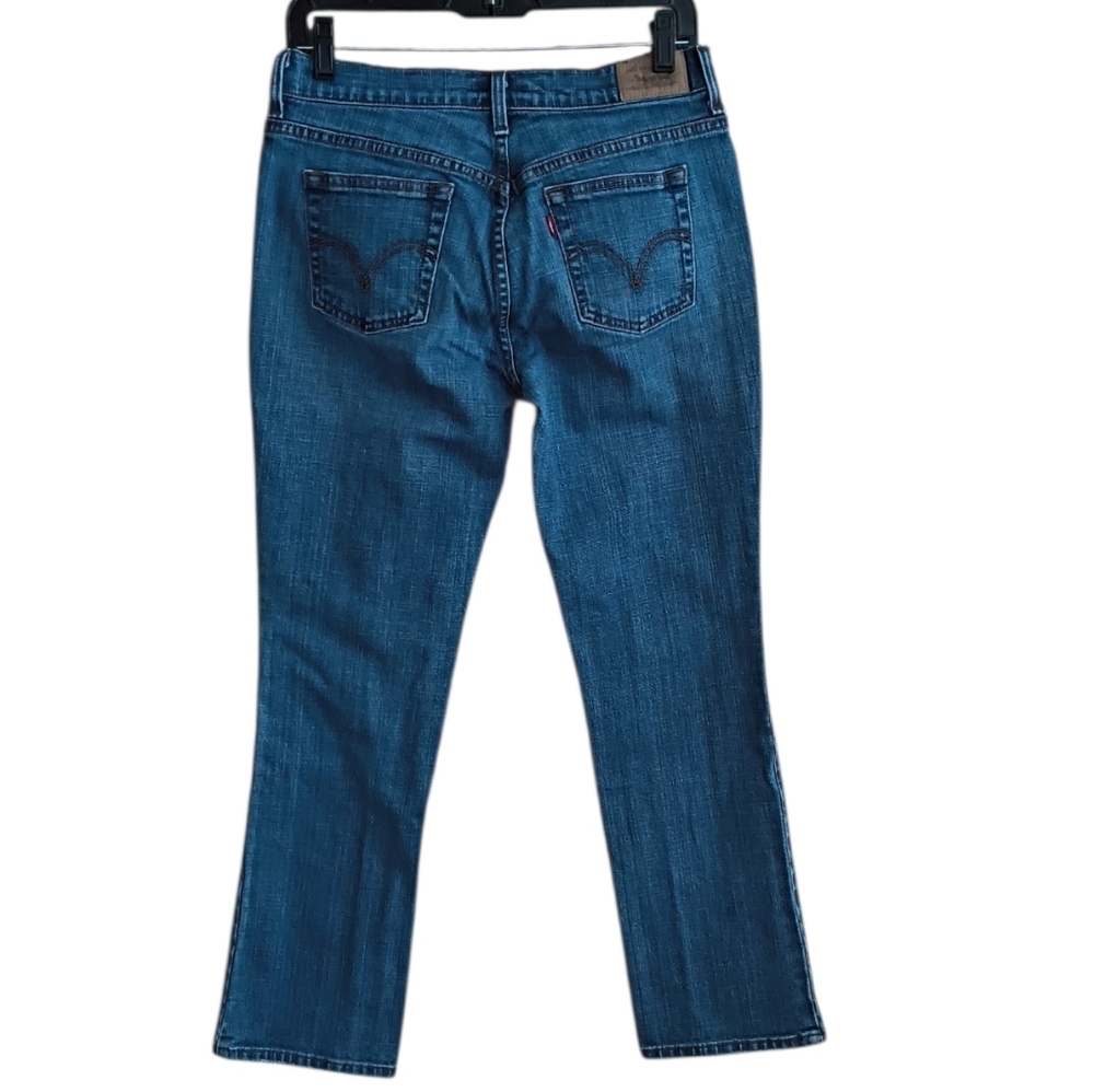 Levi's 505 Straight Leg Jeans Size 6 Short - Picture 4 of 7